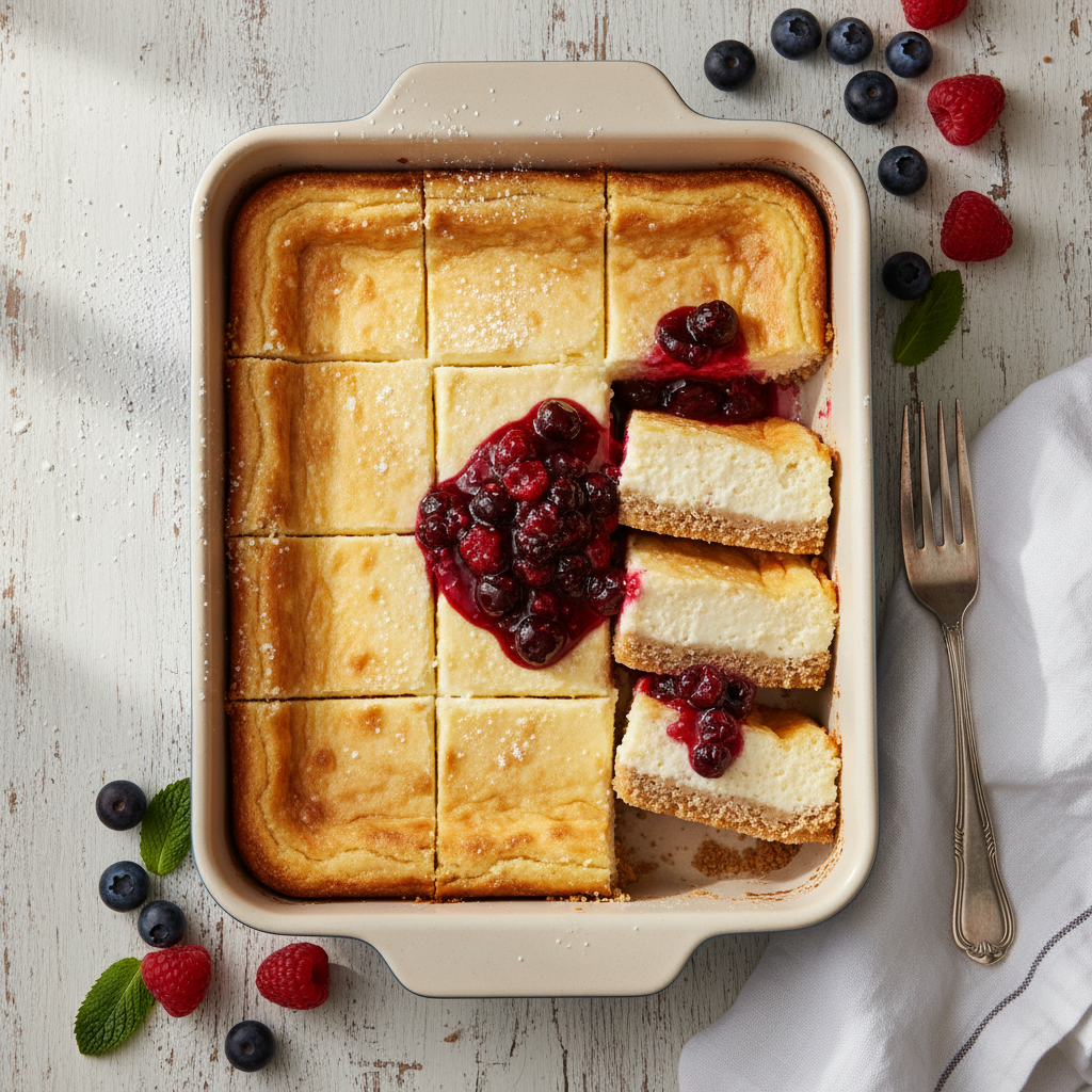 Keto Low-Carb Cheesecake Bars