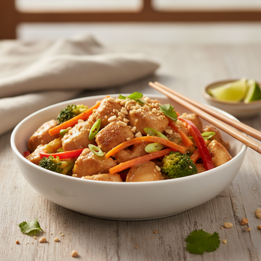 Keto Low Carb Chicken Stir Fry
