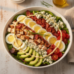 Feature image for yummy Keto & Low carb Cobb Salad Recipe