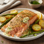 Feature image for yummy Weight Watchers Baked Salmon with Dill Recipe