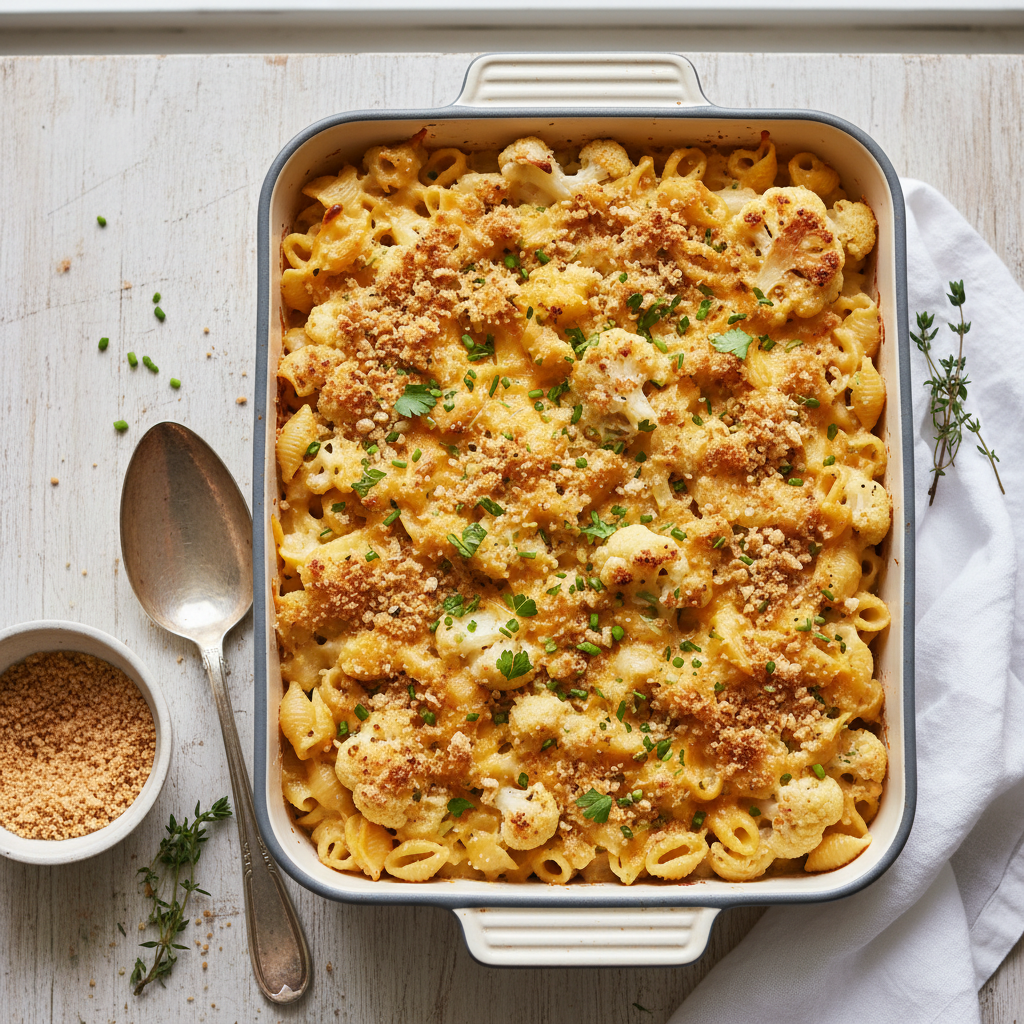 Weight Watchers Cauliflower Mac and Cheese