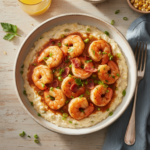 Feature image for yummy Weight Watchers Shrimp and Grits Recipe