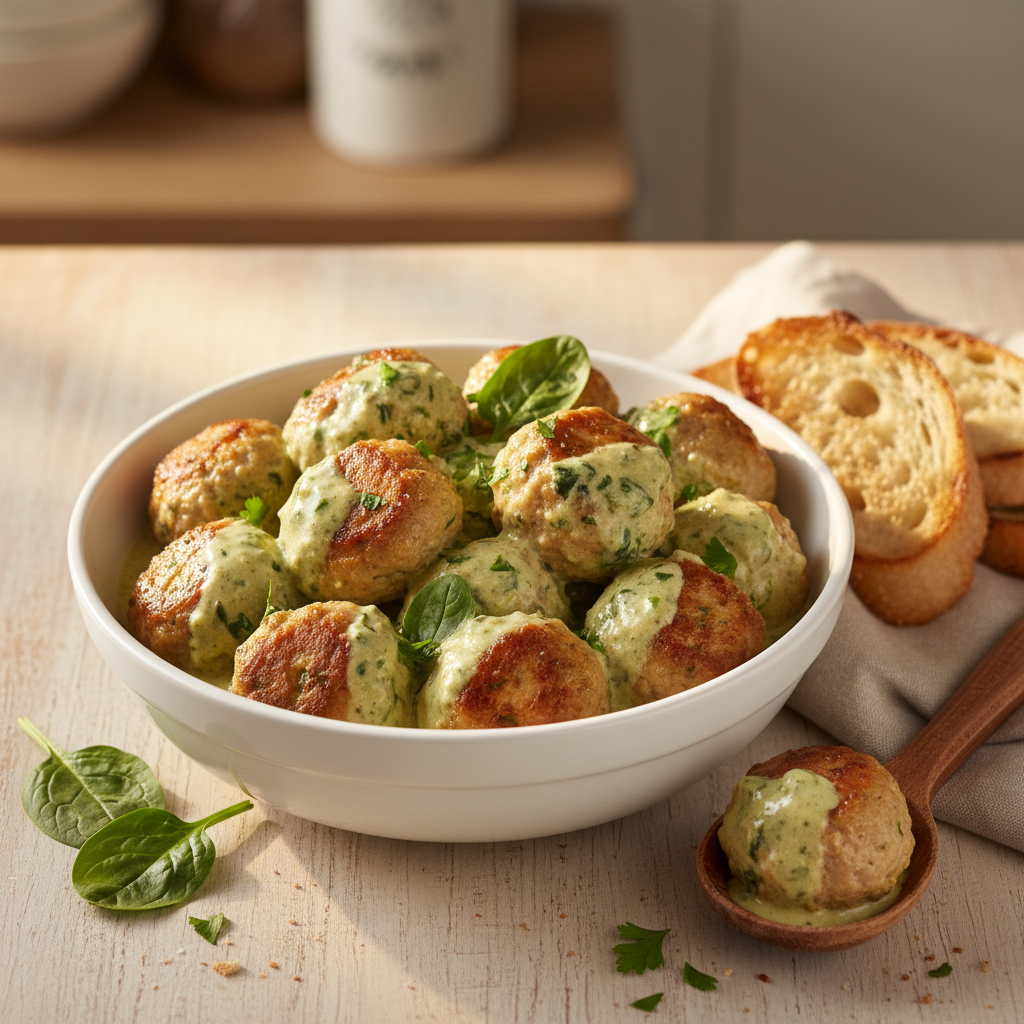 Weight Watchers Turkey Spinach Meatballs