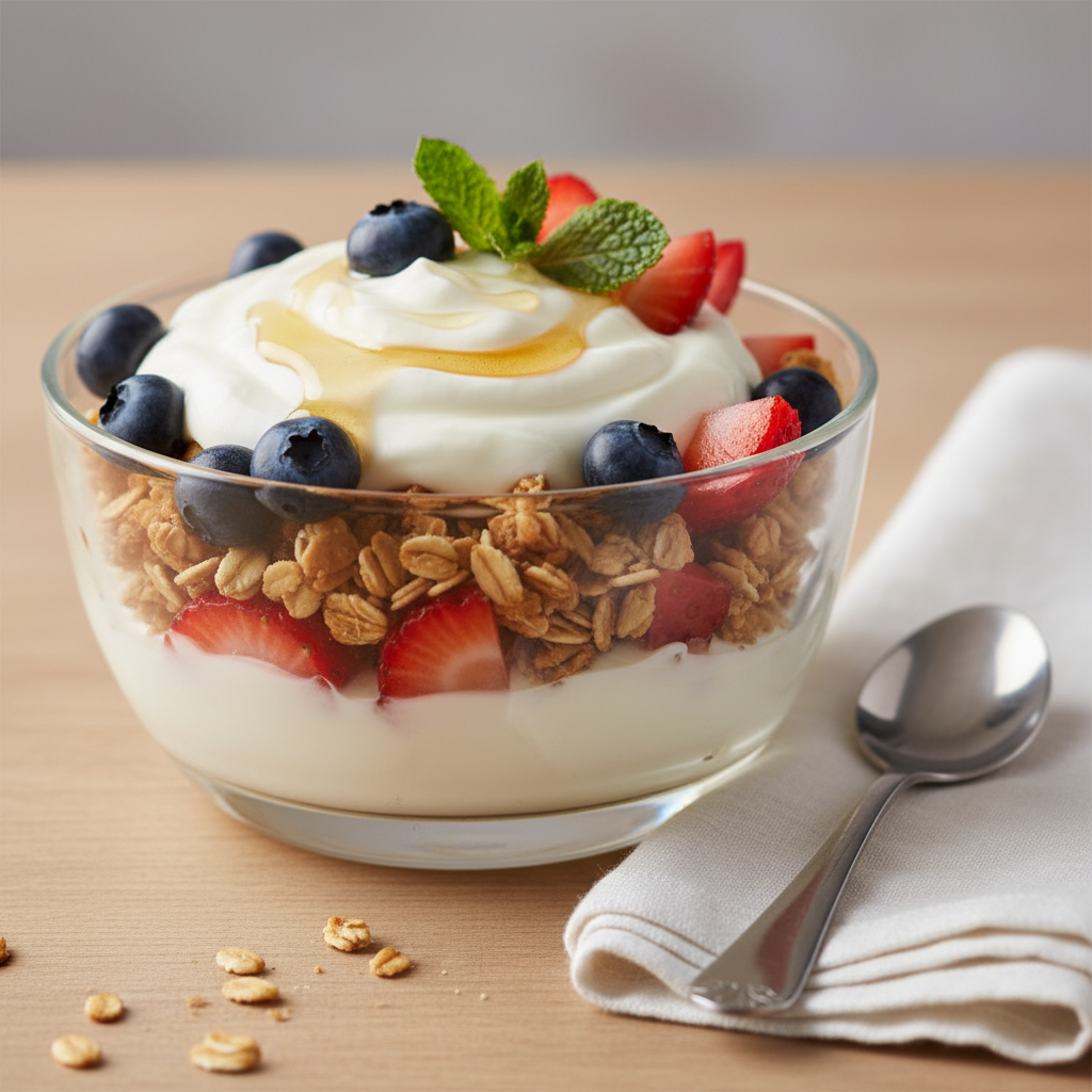 Feature image for yummy Weight Watchers Vanilla Yogurt Dessert Recipe