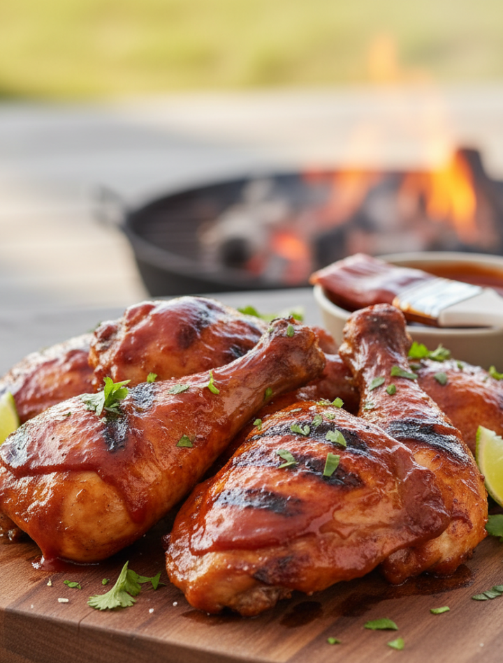 Feature image for yummy Keto & Low carb BBQ Chicken Recipe