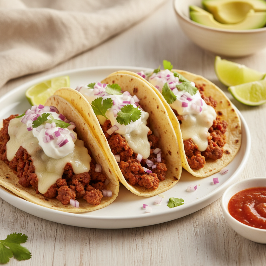 Keto & Low-Carb Beef Tacos