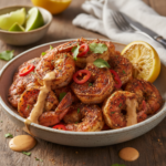 Feature image for yummy Keto & Low carb Blackened Shrimp Recipe