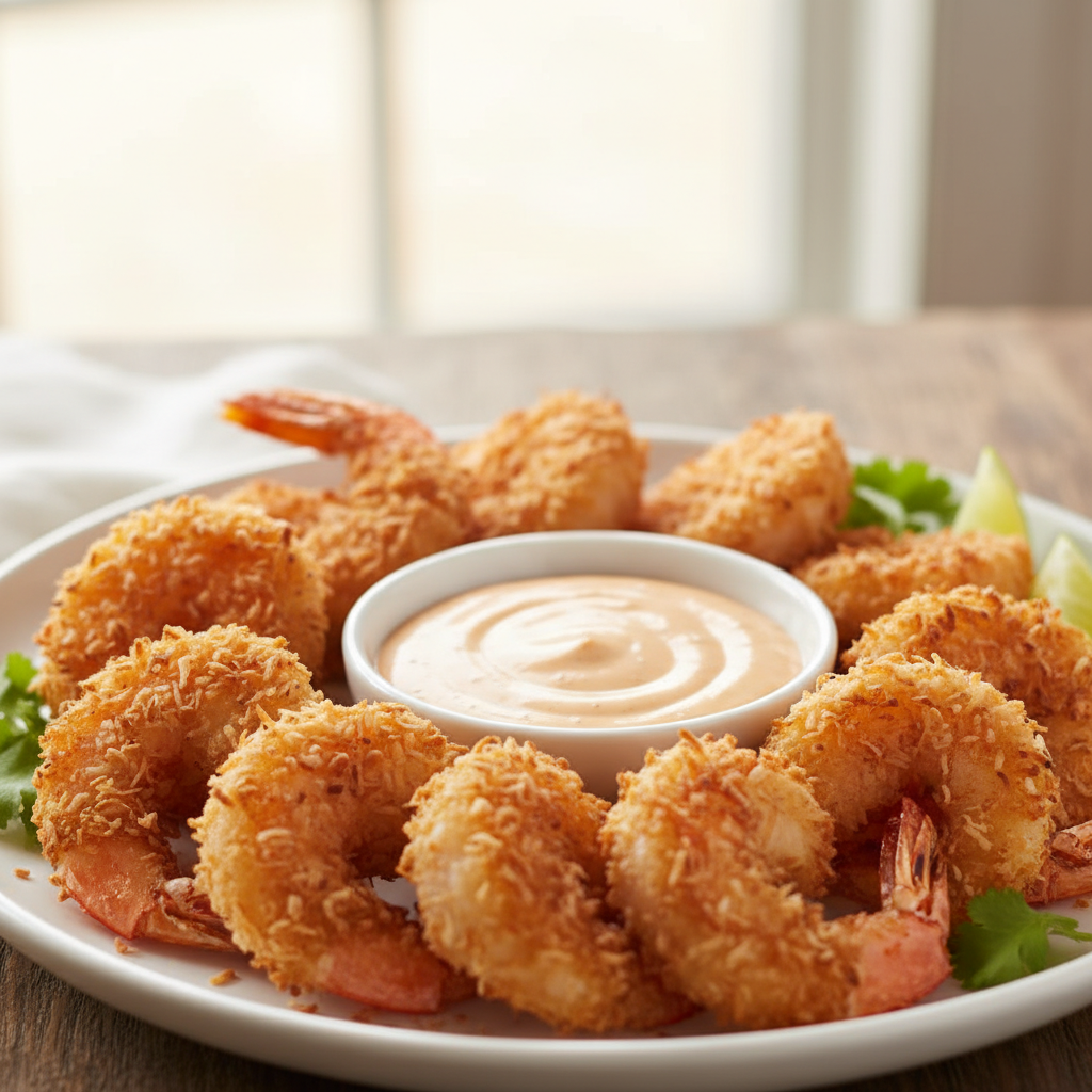 Keto & Low-Carb Coconut Shrimp