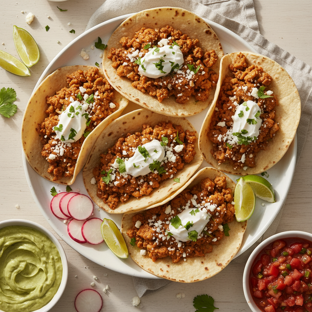 Keto Ground Turkey Tacos