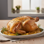 Feature image for yummy Keto & Low carb Lemon Herb Roasted Chicken Recipe