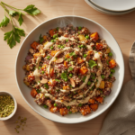 Feature image for yummy Keto & Low carb Quinoa Pilaf Recipe