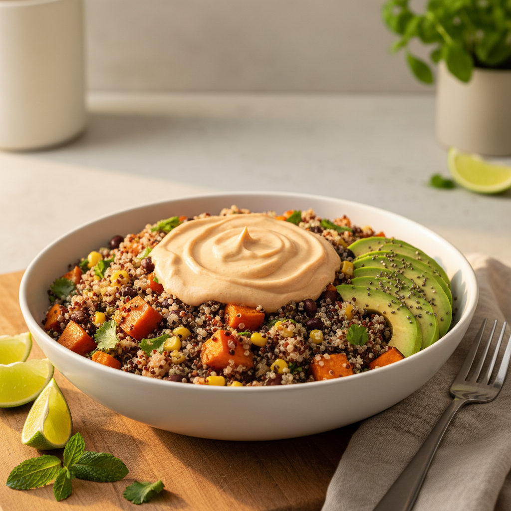 Keto & Low Carb Quinoa Salad