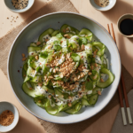 Feature image for yummy Weight Watchers Asian Cucumber Salad Recipe