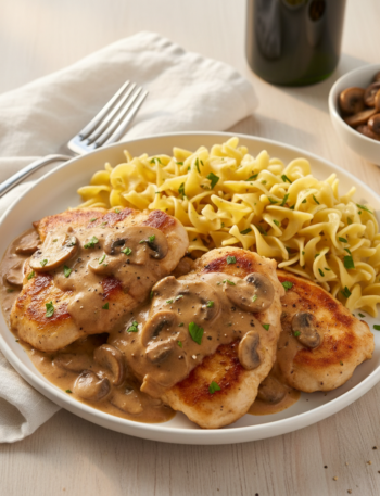 Feature image for yummy Weight Watchers Chicken Marsala Recipe