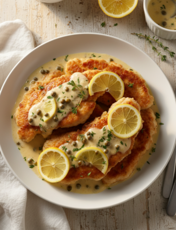 Feature image for yummy Weight Watchers Chicken Piccata Recipe
