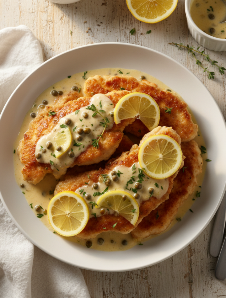 Feature image for yummy Weight Watchers Chicken Piccata Recipe