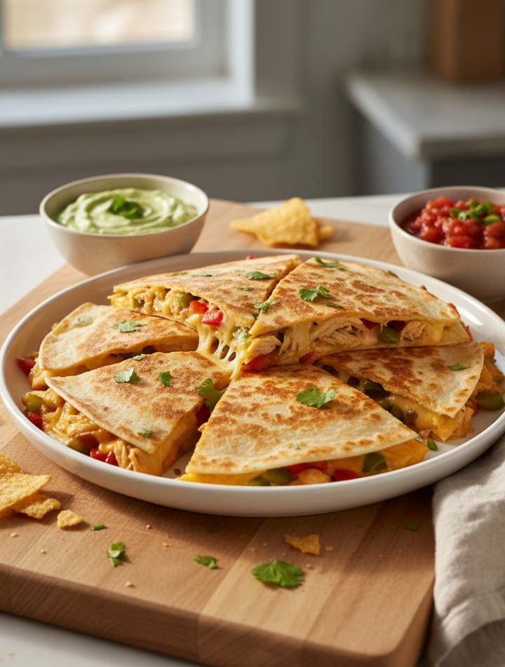 Feature image for yummy Weight Watchers Chicken Quesadilla Recipe