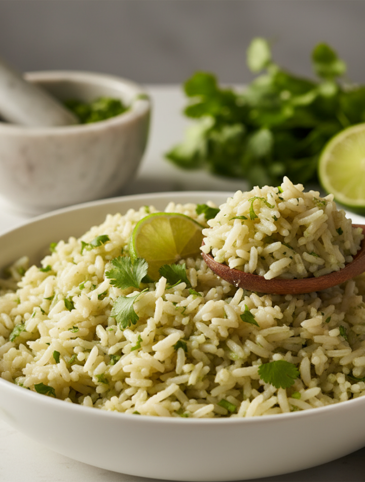 Feature image for yummy Weight Watchers Cilantro Lime Rice Recipe