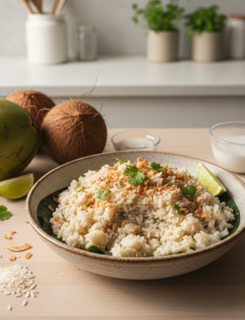 Feature image for yummy Weight Watchers Coconut Rice Recipe