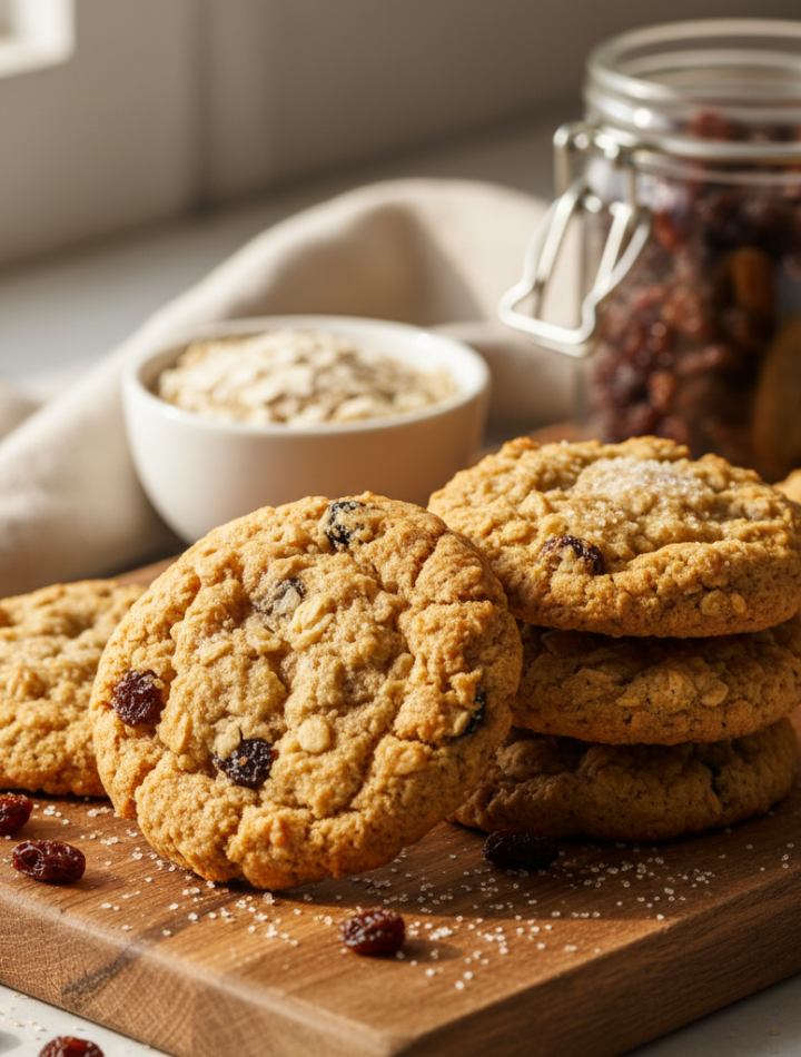 Feature image for yummy Weight Watchers Oatmeal Raisin Cookies Recipe