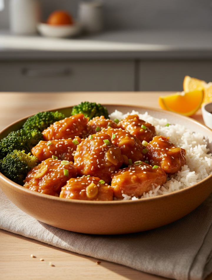 Feature image for yummy Weight Watchers Orange Chicken Recipe