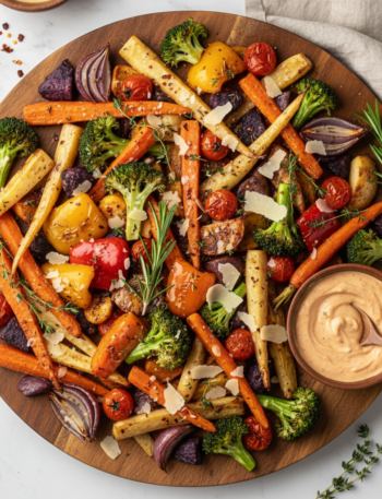 Feature image for yummy Weight Watchers Roasted Vegetable Medley Recipe