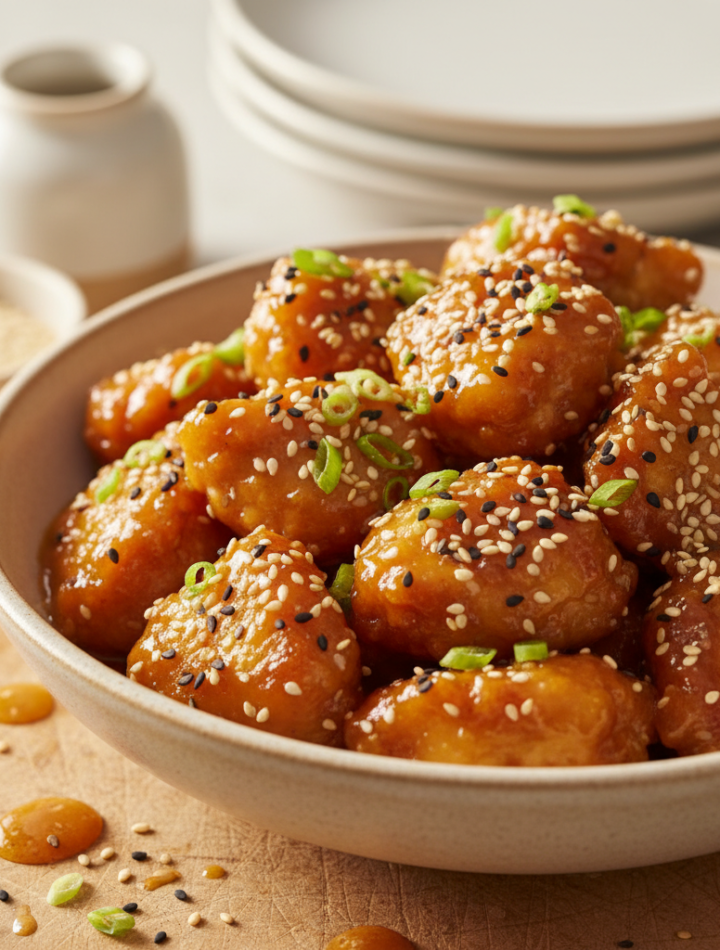 Feature image for yummy Weight Watchers Sesame Chicken Recipe