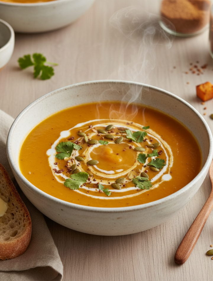 Feature image for yummy Weight Watchers Sweet Potato Soup Recipe