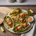 Feature image for yummy Weight Watchers Turkey Lettuce Wraps Recipe