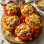 Feature image for yummy Weight Watchers Turkey Stuffed Peppers Recipe