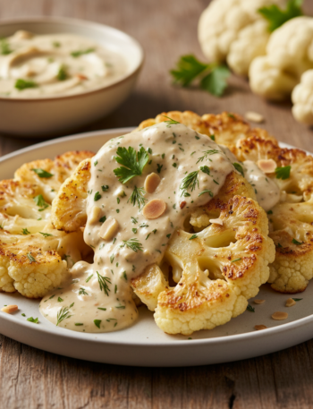 Feature image for yummy Weight Watchers Cauliflower Steaks Recipe