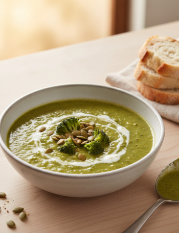 Feature image for yummy Weight Watchers Creamy Broccoli Soup Recipe