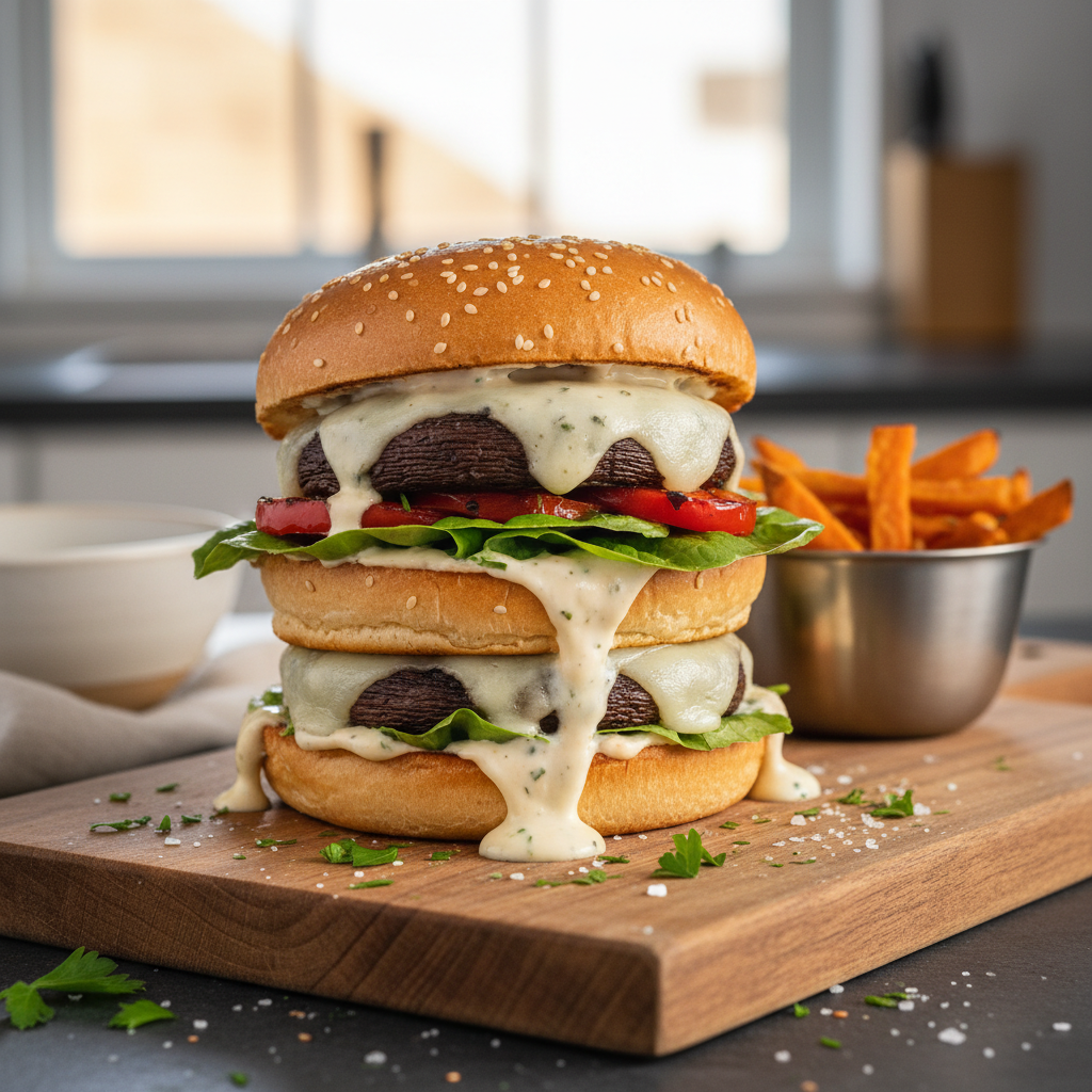 Weight Watchers Portobello Mushroom Burgers Recipe