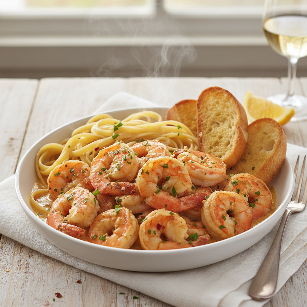 Weight Watchers Shrimp Scampi