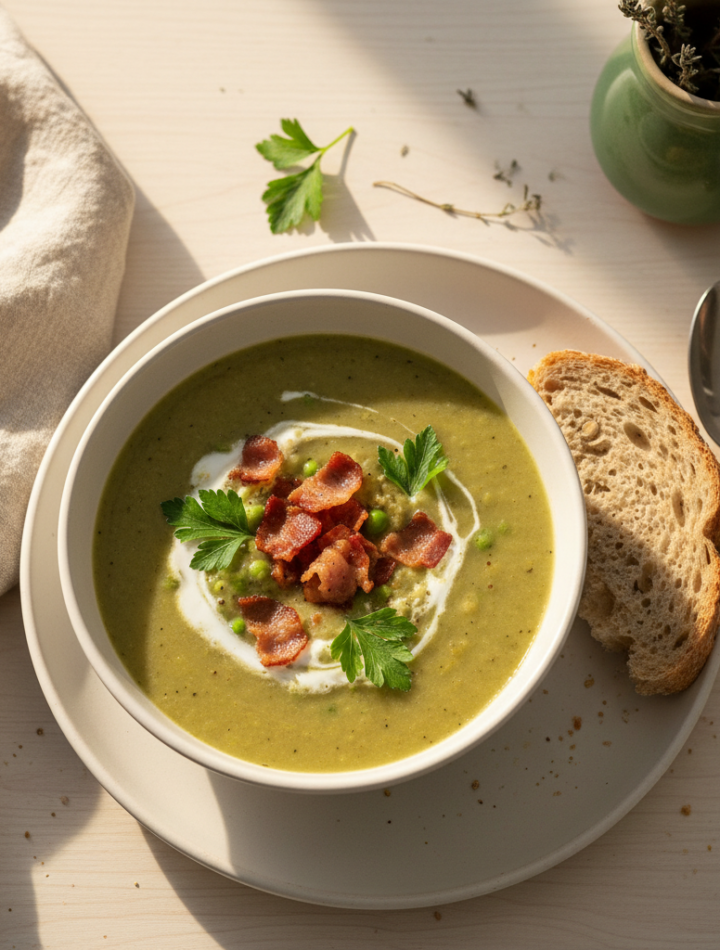 Feature image for yummy Weight Watchers Split Pea Soup Recipe