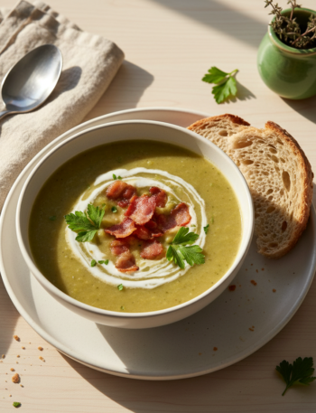 Feature image for yummy Weight Watchers Split Pea Soup Recipe