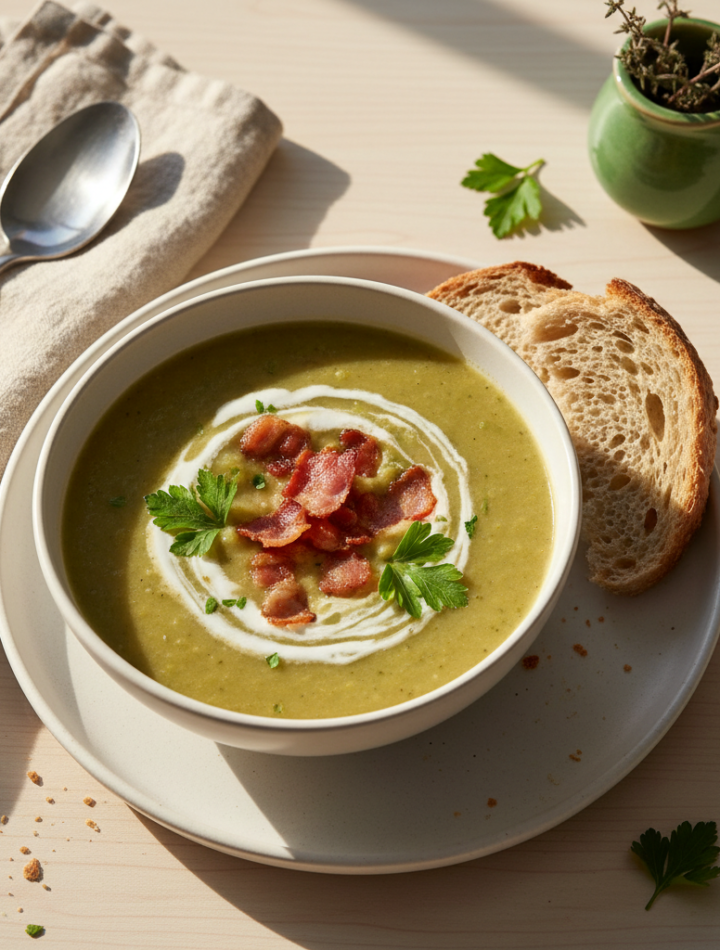 Feature image for yummy Weight Watchers Split Pea Soup Recipe