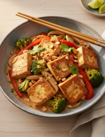 Feature image for yummy Weight Watchers Tofu Stir Fry Recipe