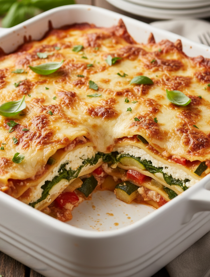 Feature image for yummy Weight Watchers Vegetarian Lasagna Recipe